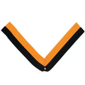 NECK RIBBON, BLACK AND GOLD