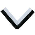 NECK RIBBON, BLACK AND WHITE