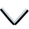 NECK RIBBON, BLACK AND WHITE