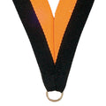 NECK RIBBON BLACK & GOLD