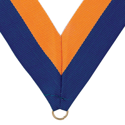 NECK RIBBON BLUE AND GOLD – Graduation Inc.