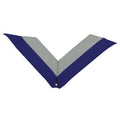 NECK RIBBON, BLUE AND GRAY