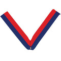 NECK RIBBON, BLUE AND RED