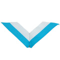 NECK RIBBON, LIGHT BLUE AND WHITE