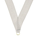 NECK RIBBON METALLIC SILVER