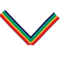 NECK RIBBON, RAINBOW