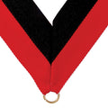 NECK RIBBON RED AND BLACK
