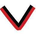 NECK RIBBON, RED AND BLACK