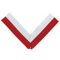 NECK RIBBON RED AND WHITE