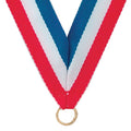 NECK RIBBON,RED, WHITE, BLUE