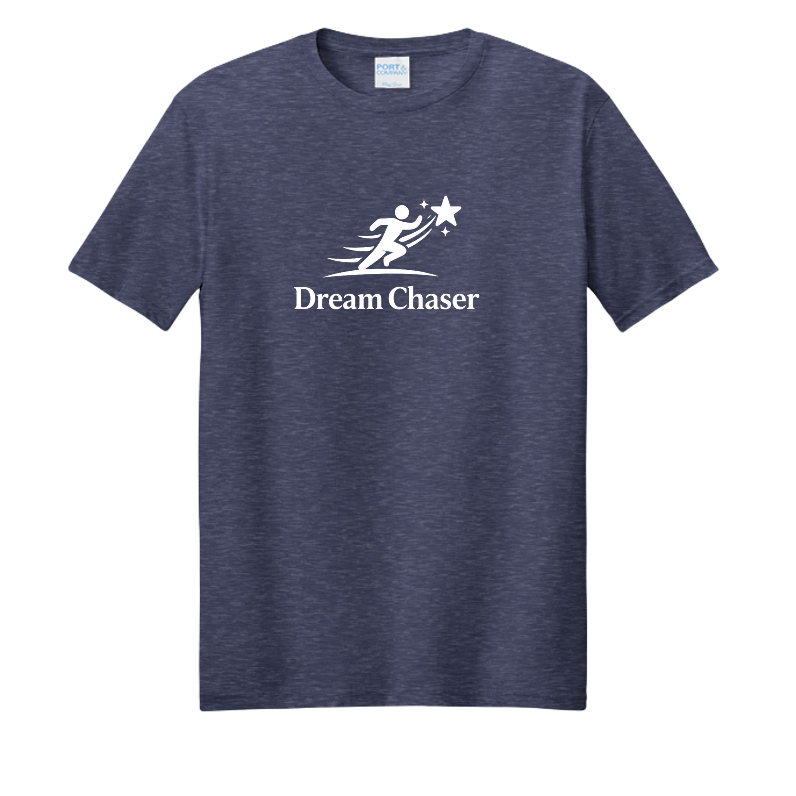 Team Navy Heather - PC455 - FRONT