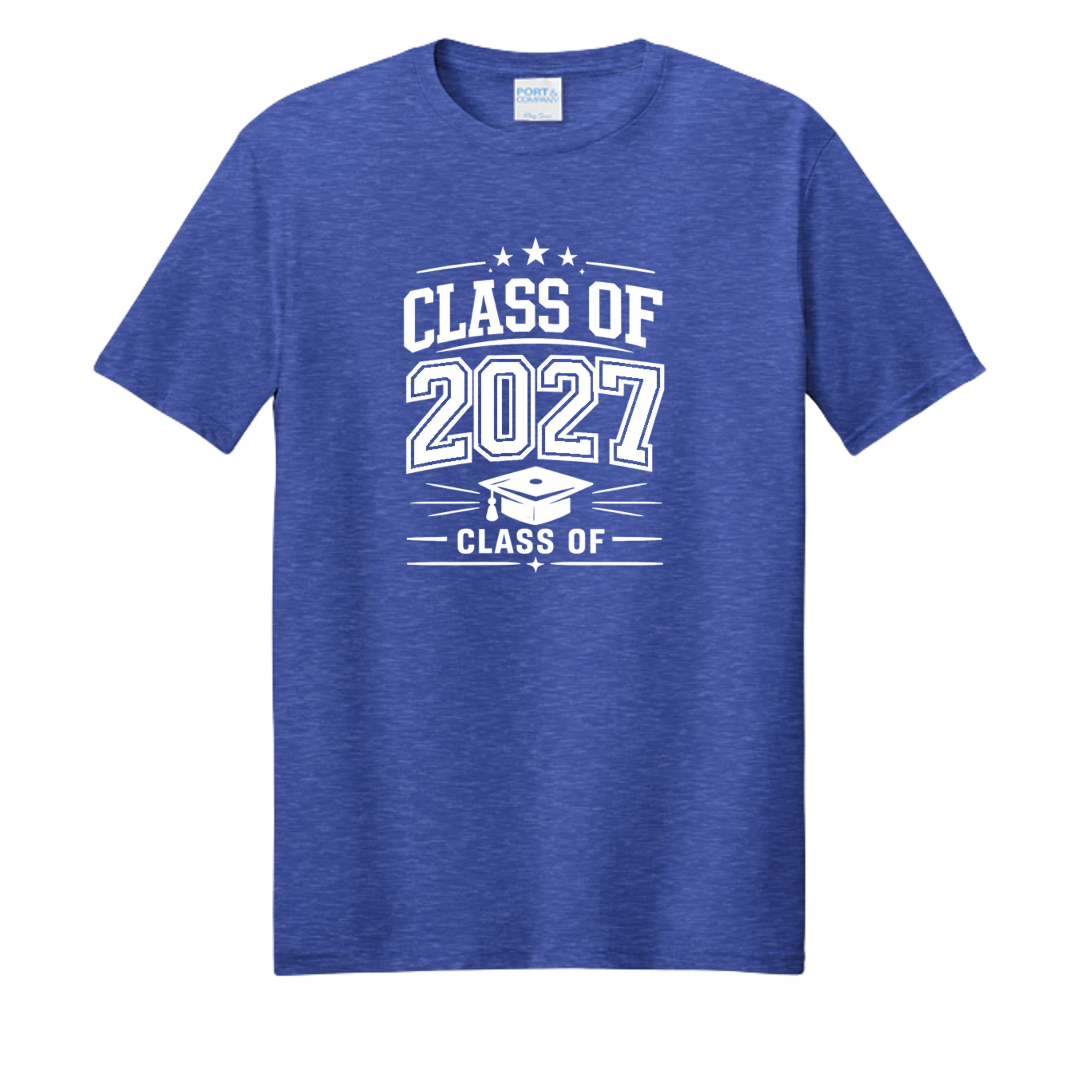 True Royal Heather - PC455 - FRONT
