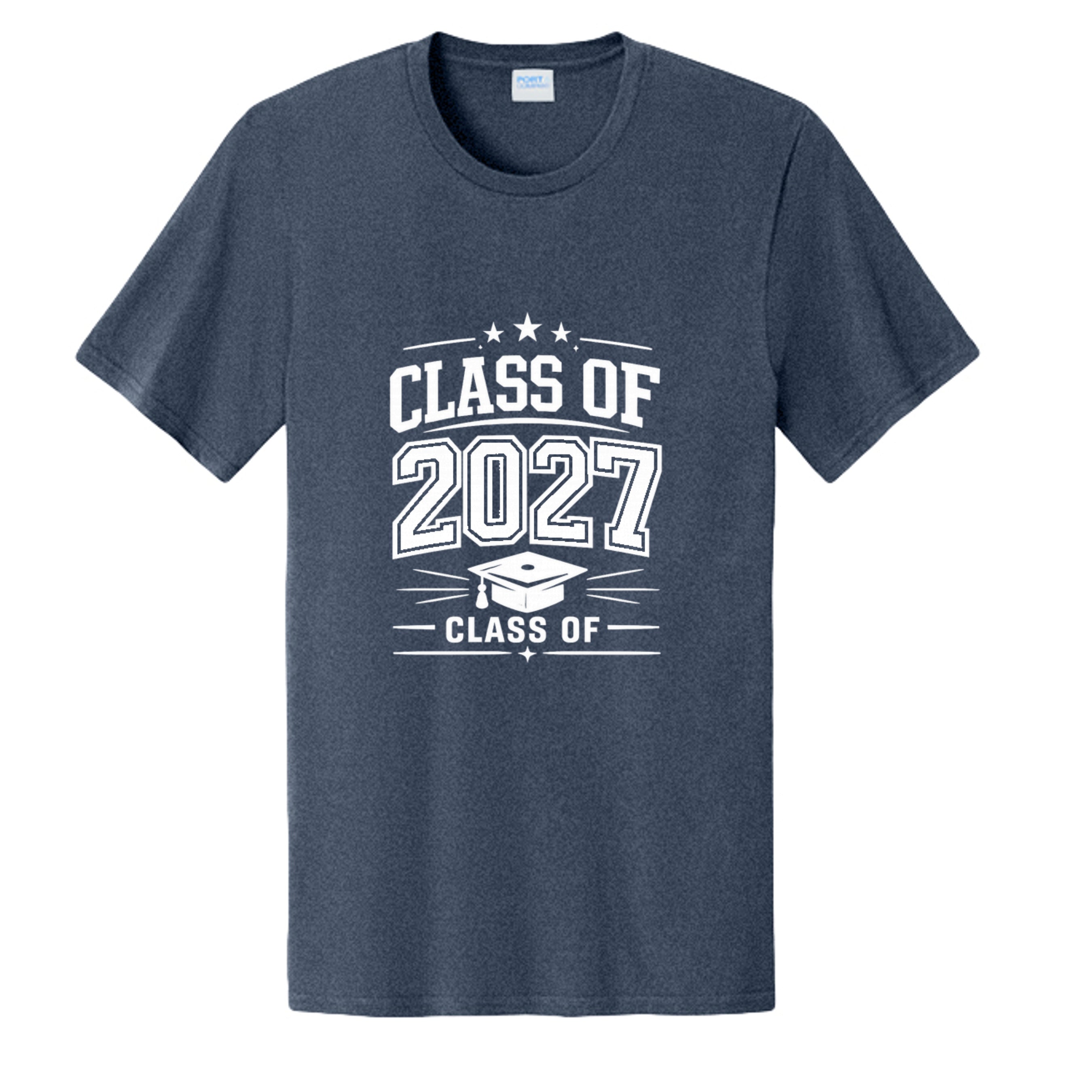 Heather Navy - PC43 - FRONT