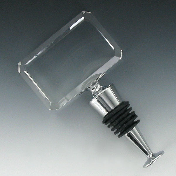 OPTICAL CRYSTAL WINE STOPPER