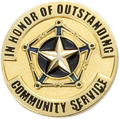 OUTSTANDING COMMUNITY SERVICE