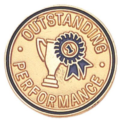 OUTSTANDING PERFORMANCE PIN