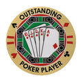 OUTSTANDING POKER PLAYER