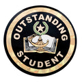 2 Inch in Diameter Round Outstanding Student Insert with Mylar Detailing