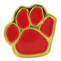 PAW PRINT PIN, RED