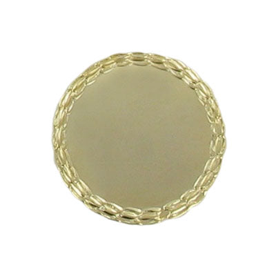CLUTCH-BACK MEDAL FOR 7/8 INCH INSERT