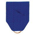 PIN BACK RIBBON BLUE