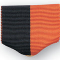 PIN RIBBON, BLACK & ORANGE