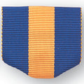 PIN RIBBON BLUE/GOLD/BLUE