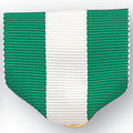 PIN RIBBON, GREEN/WHITE/GREEN