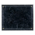 10-1/2 X 13 INCH BLACK MARBLEIZED PLAQUE HOLDS 8-1/2 X 11 INCH CERTIFICATE