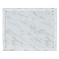10-1/2 X 13 INCH WHITE MARBLE PLAQUE HOLDS 8-1/2 X 11 INCH CERTIFICATE
