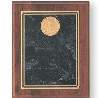 PLAQUE GENUINE WALNUT 9 X 12