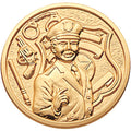 POLICEMAN, 2 INCH STAMPED INSERT