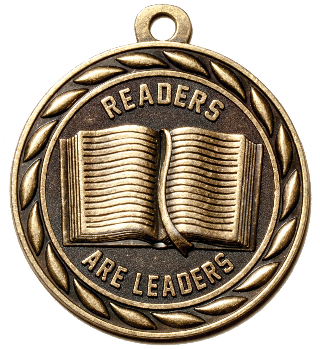 READERS ARE LEADERS IN ANTIQUE BRASS ONLY