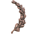 RIGHT WREATH TRIM, BRONZE 6-3/4 INCH