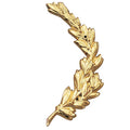 RIGHT WREATH TRIM, GOLD 6-3/4 INCH