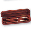 ROSEWOOD BOX,PEN, & PENCIL SET
