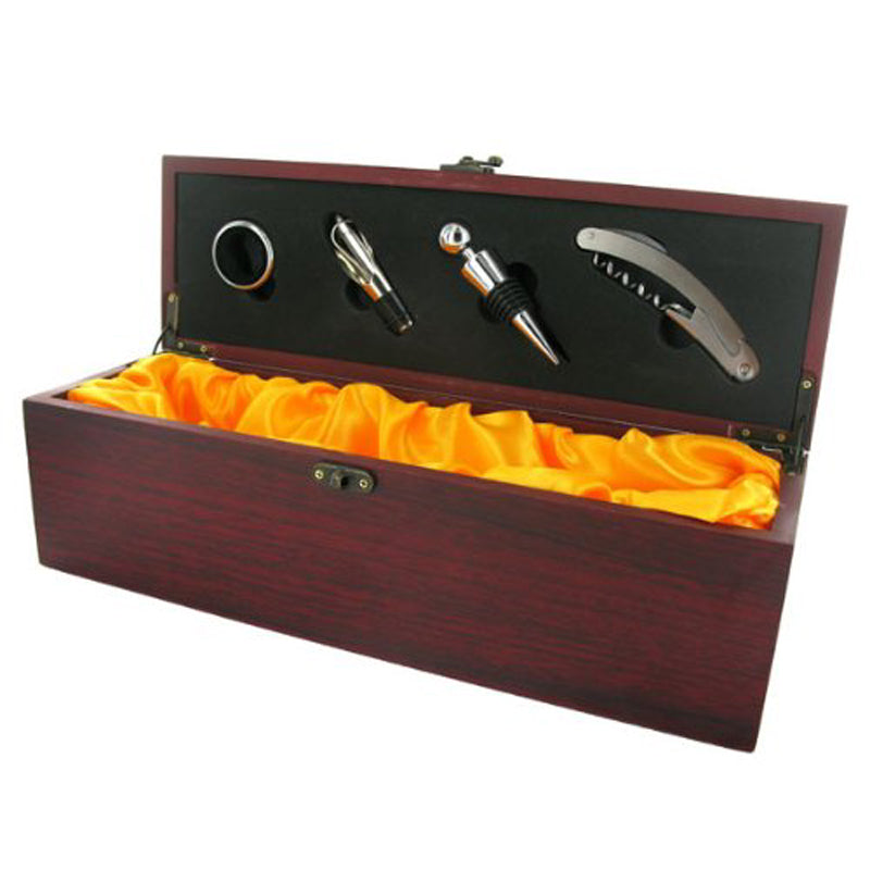 WINE PRESENTATION BOX SET WITH ACCESSORIES