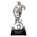 SOCCER, FEMALE, 6 3/4 INCH FIGURE TROPHY