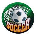 2 Inch in Diameter Round Soccer Mylar Insert