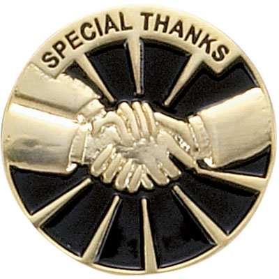 SPECIAL THANKS PIN