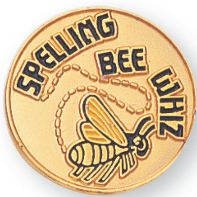 SPELLING BEE WHIZ PIN