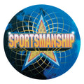 2 Inch in Diameter Round Sportsmanship Mylar Insert