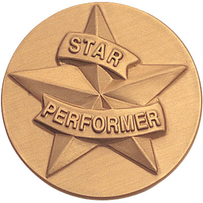 STAR PERFORMER, 2 INCH STAMPED INSERT