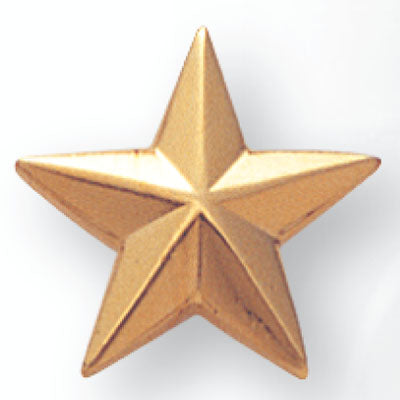 STAR PIN GOLD 5/8 INCH
