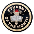 2 Inch in Diameter Round Student of The Month Insert with Mylar Detailing