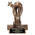 SWIMMER, FEMALE, 6 1/4 INCH FIGURE TROPHY