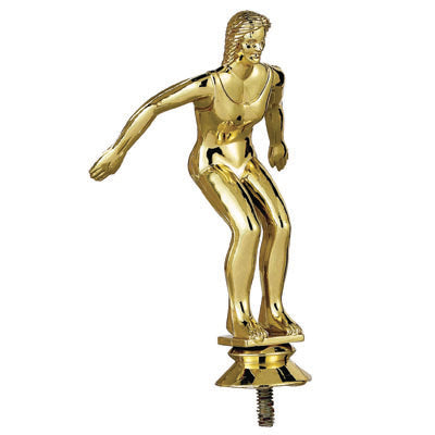 SWIMMING FEMALE TROPHY FIGURE