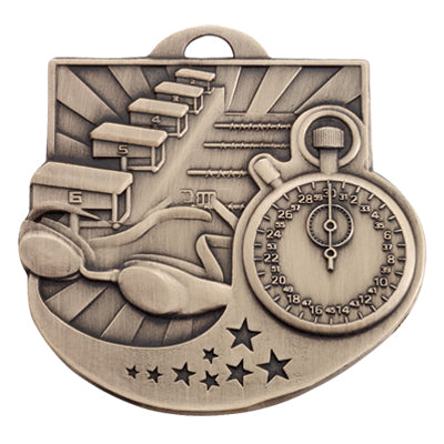 SWIMMING MEDAL - MULTIPLE COLORS