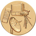 TELEVISION, 2 INCH STAMPED INSERT