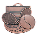 TENNIS MEDAL - MULTIPLE COLORS